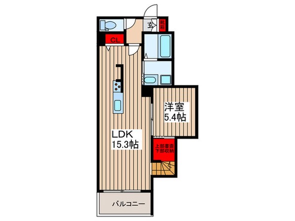 東川口HBの物件間取画像